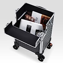 rolling makeup train case
