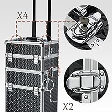 rolling cosmetic case