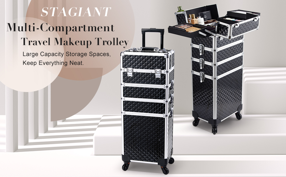 rolling makeup case