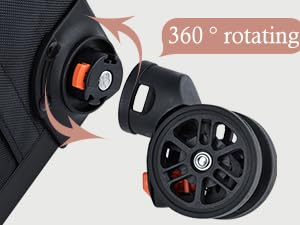 360 degree rotating wheels